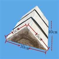三角木方批发 定制集装箱专用三角木 港口三角形木方 厂家直销