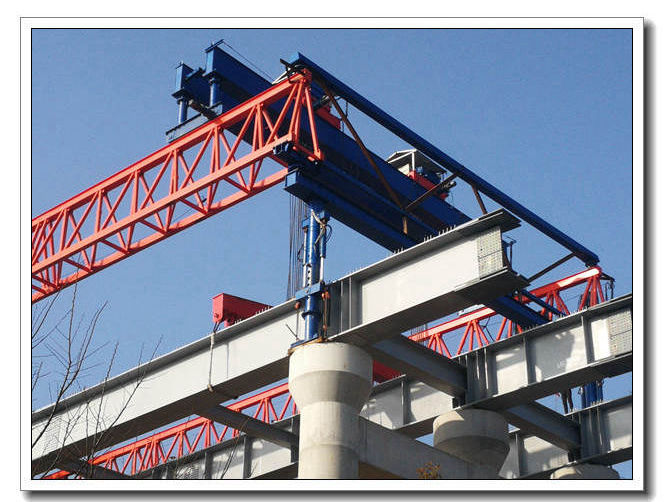 陕西西安架桥机出租公司箱型导梁式桥机_搜了网