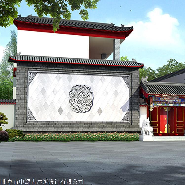 六柱七樓牌樓設計施工北京四合院,江南四合院,蘇式,徽派四合院設計