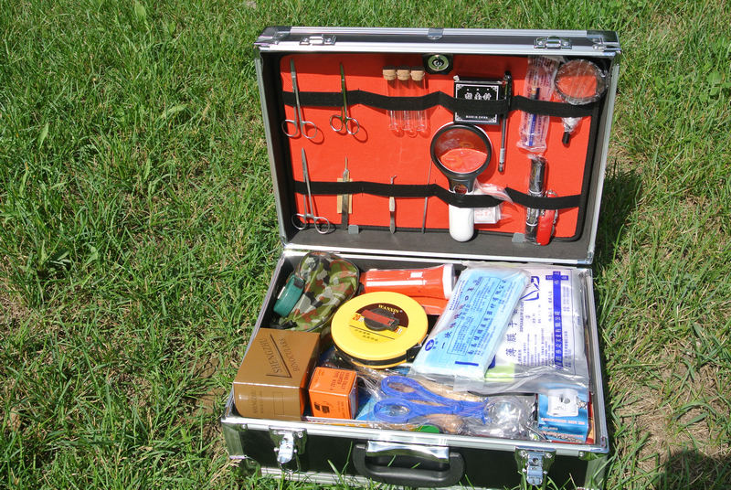 粮谷取样工具箱海关粮食抽样工具