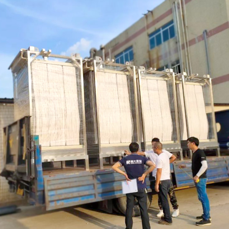 进口三菱化学MBR膜现场安装调试视频