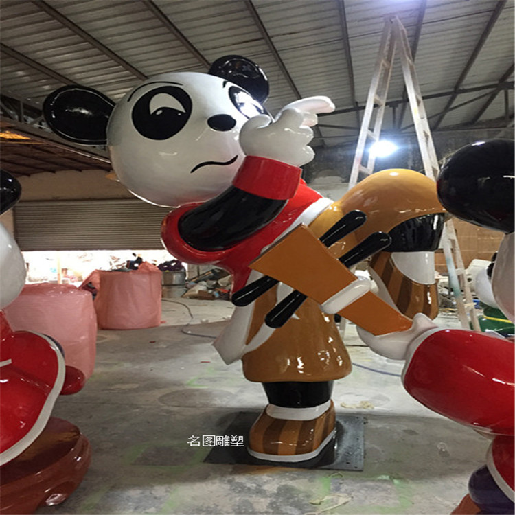 惠州卡通玻璃钢雕塑 商业广场装饰雕塑