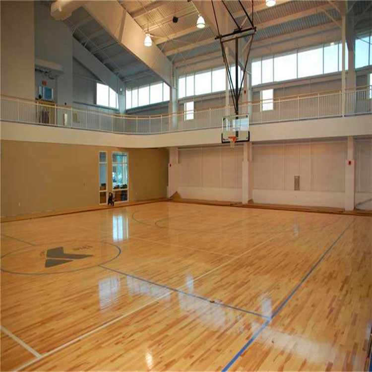篮球馆运动木地板 体育馆场地实木地板 包安装