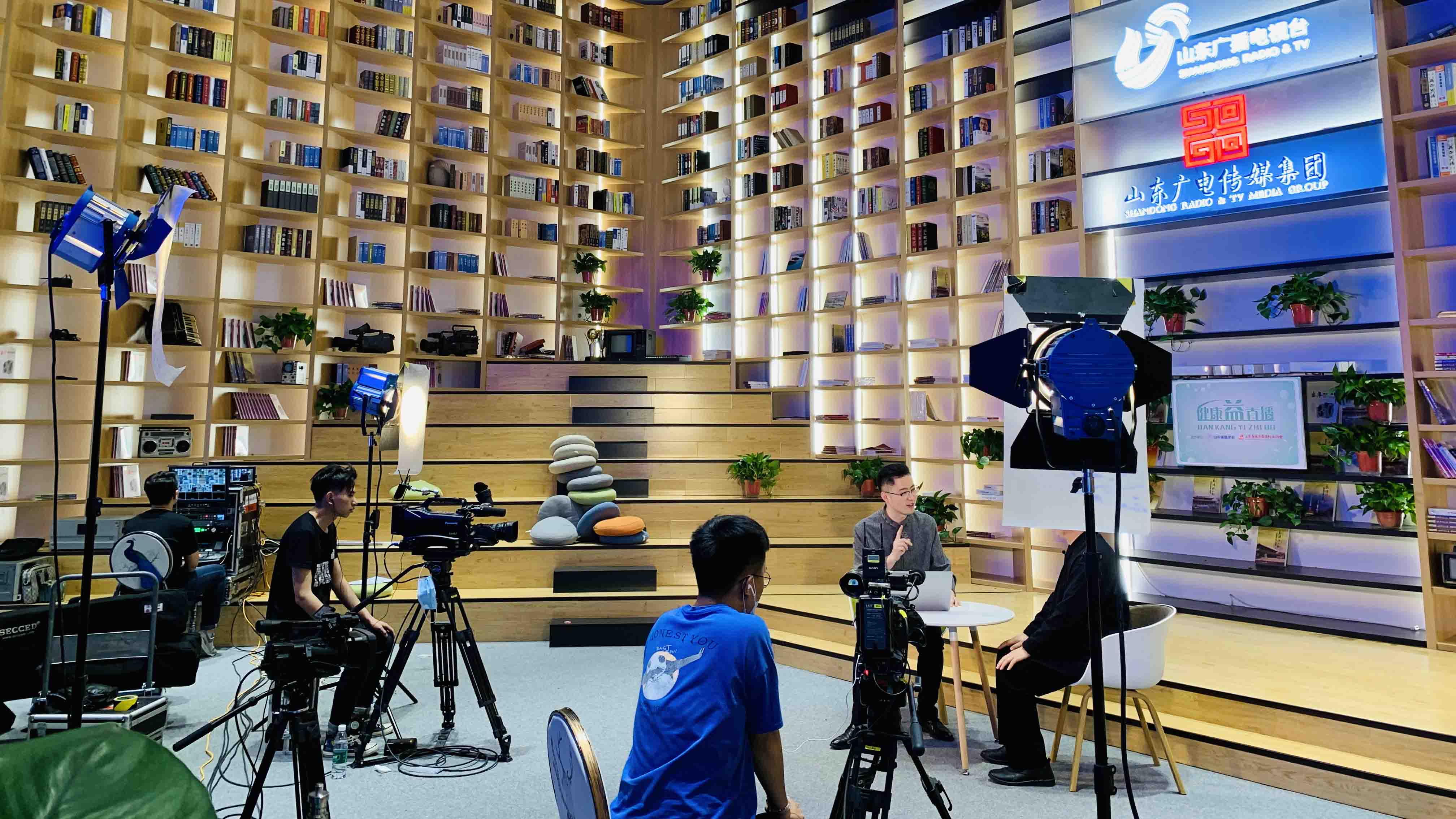 菏泽网络直播 会议访谈现场直播 摄影摄像