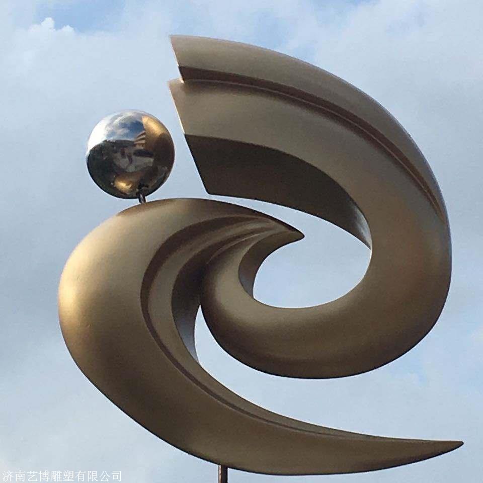 汉中不锈钢雕塑 艺博不锈钢雕塑制作 全国定制发货