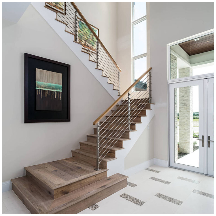 钢木楼梯制作方法 伸缩楼梯 钢木旋转楼梯