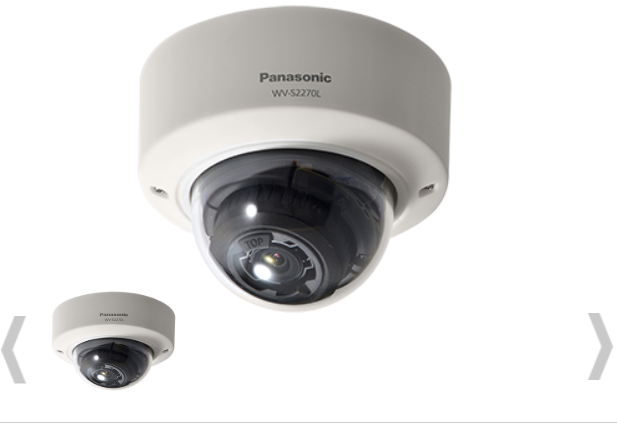 WV-S2270LH 松下4K智能自动化H.265网络摄像机 30米红外