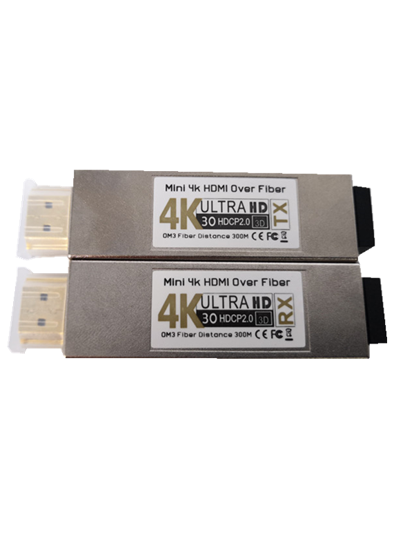 迷你4K HDMI光端机+HDCP透传+EDID透传