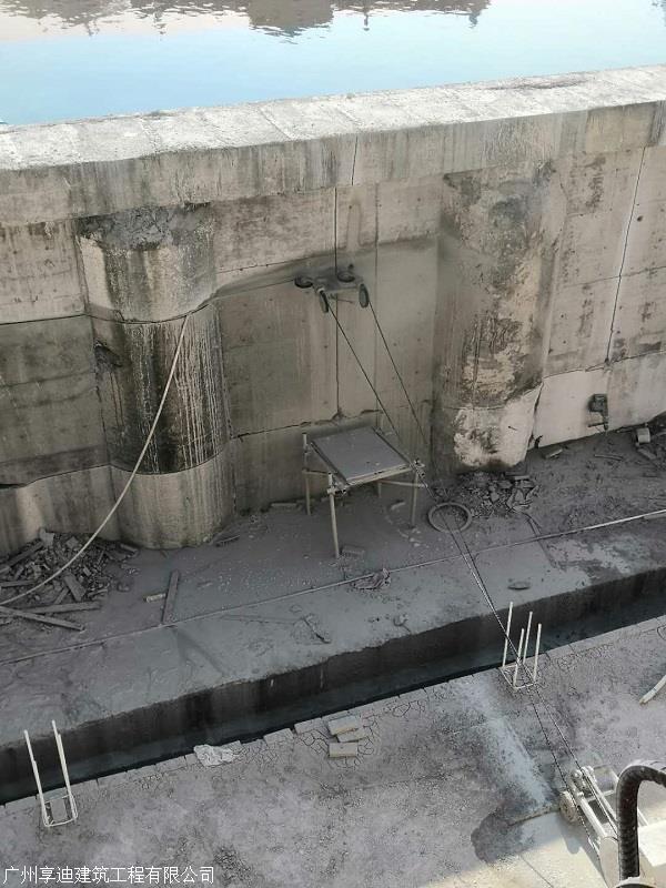 东莞挡土墙拆除切割