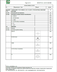 筒灯IC-4测试丨筒灯澳洲CA90丨CA135测试报告