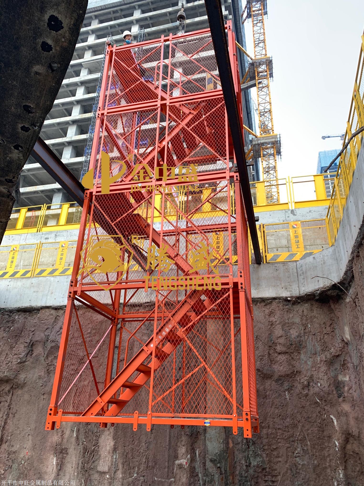 供应深基坑梯笼公司 重复使用寿命长