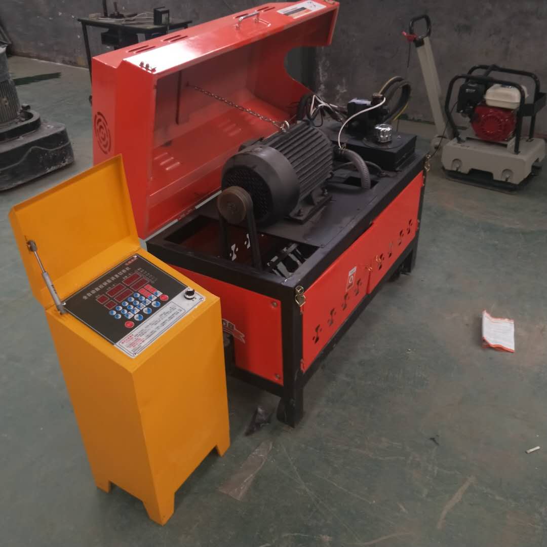 建筑用钢筋调直机 桥梁钢筋调直切断机 距捷钢筋调直切断机