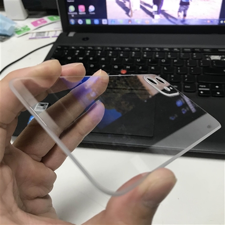 玻璃手机后盖蚀刻处理 东莞玻璃蚀刻厂商 直销玻璃蚀刻片