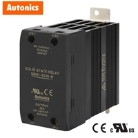 进口固态继电器韩国品牌220V控制220V散热器一体固态开关型号SRH1