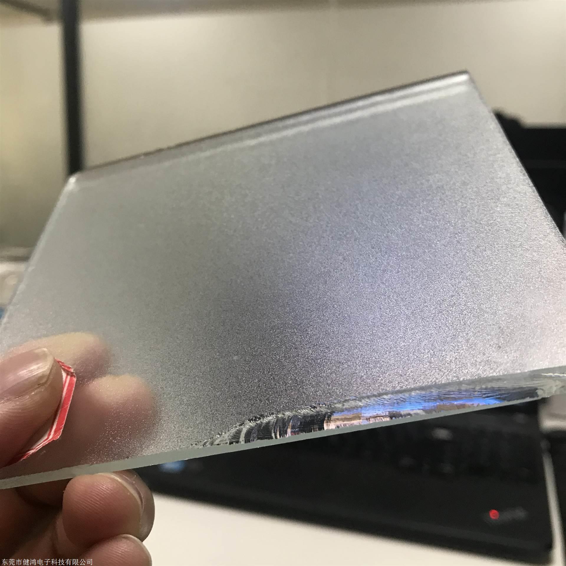 水晶砂片磨砂ag玻璃 ag玻璃厂家 ag水晶砂玻璃