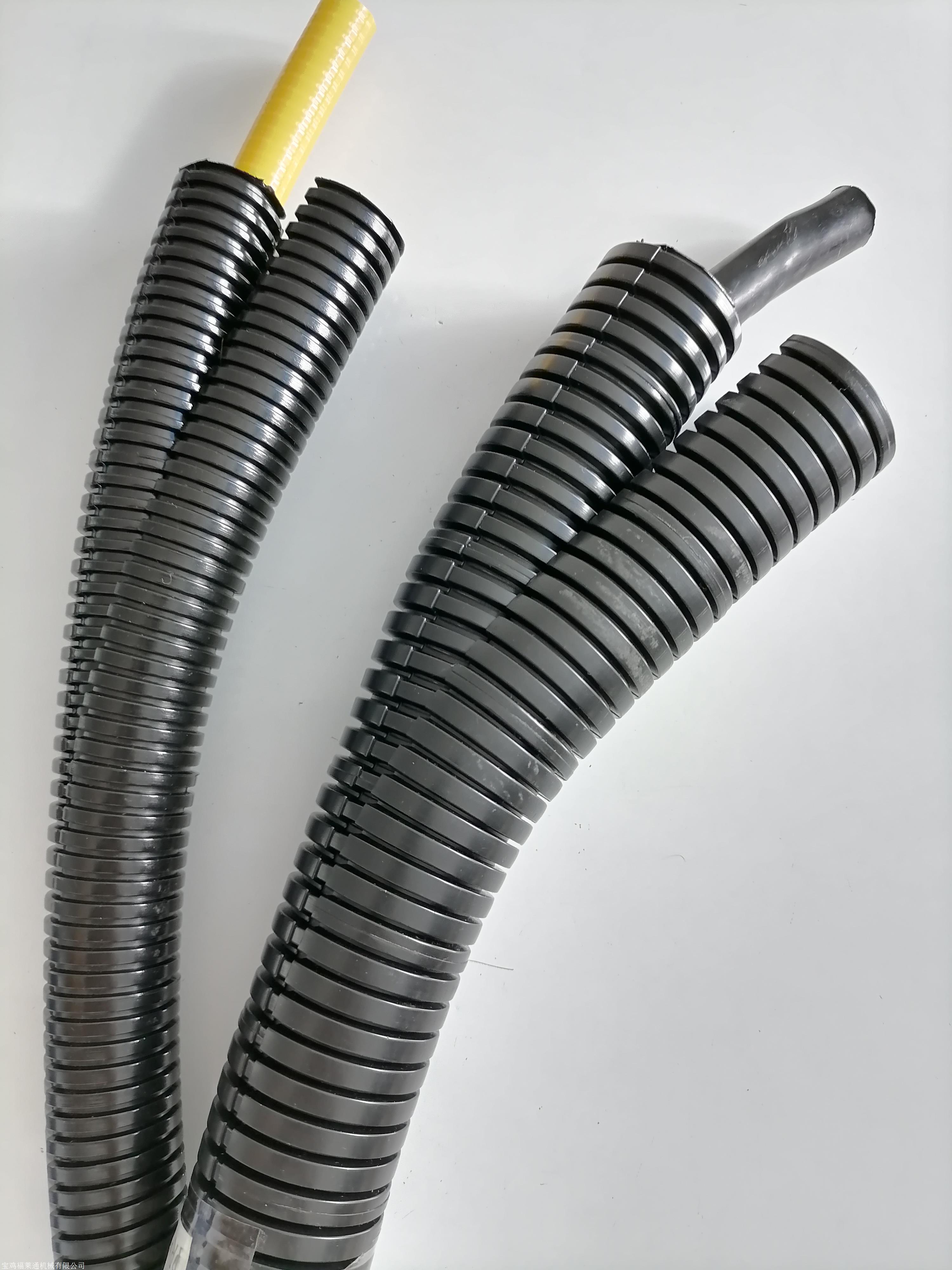 电厂双启齿尼龙波纹管双壁开口波纹管