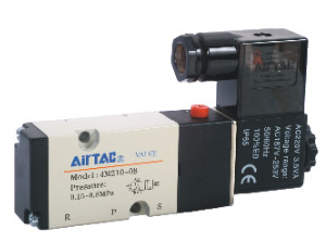 标准规格：亚德客AIRTAC电磁阀4M220-08/24V