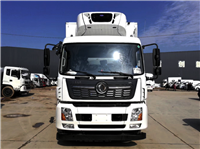 8米6冷藏车厂家报价 8米6东风天锦小三轴冷藏车 图片 参数表