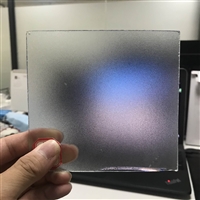 深圳防眩光玻璃水晶砂片 AG玻璃厂家批发价 磨砂蒙砂处理技术