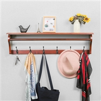 欣成家居_挂衣架_衣帽架_客厅置物架_多功能架子_实木挂钩