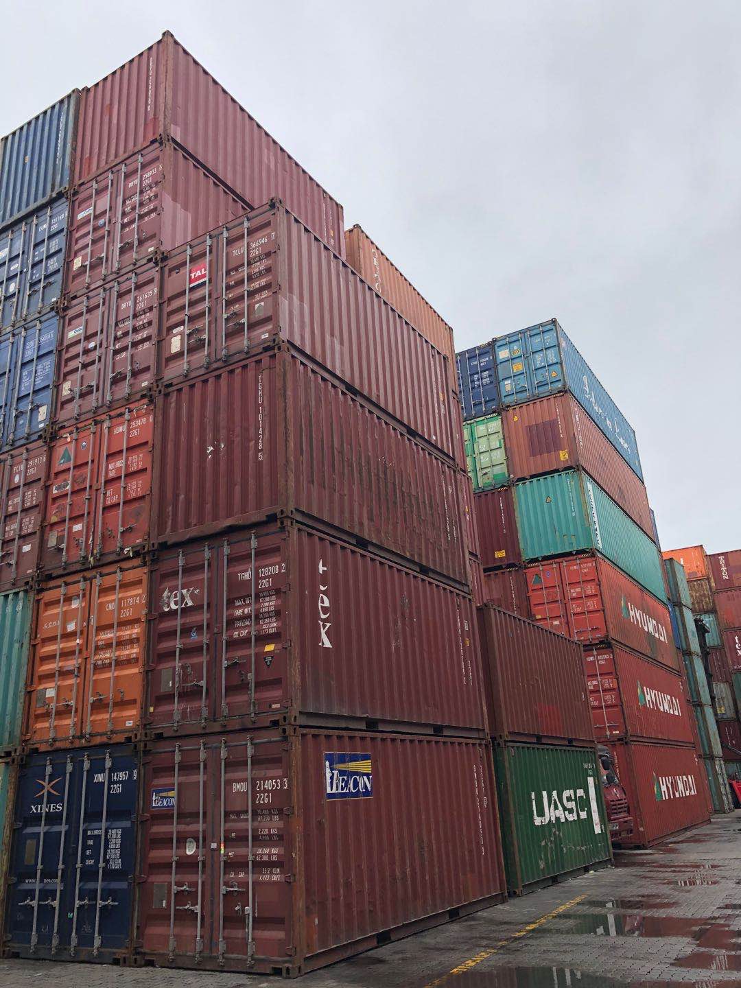 二手集装箱集装箱铁皮货柜箱出售6米12米集装箱