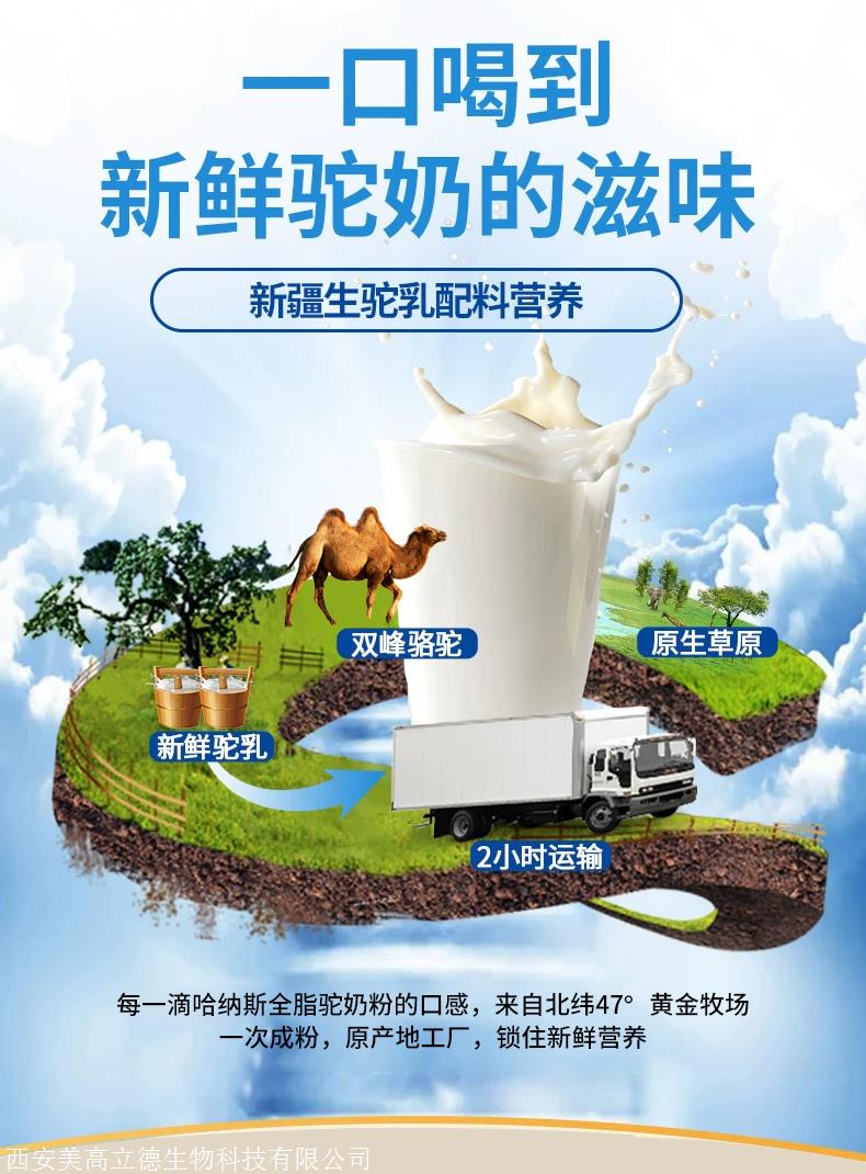 济南新疆驼奶粉代加工
