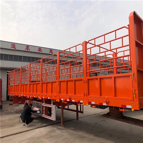 11米苍栅半挂车 花篮半挂车标准半挂车