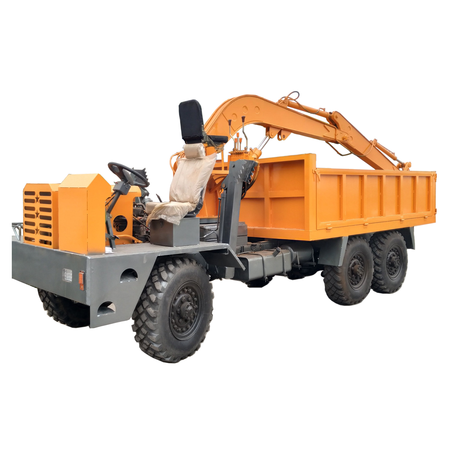 6吨随车挖 新型随车挖 随车挖价格 农村自动下葬车 四驱随车挖