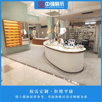 眼镜店展示柜定制 南京展示柜设计安装厂家 眼镜展柜价格