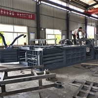 大型卧式废纸打包机价格 卧式液压打包机