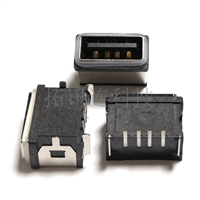 厂家直销 USB AF母座 板上插件 防水母座 质量可靠 防水IPX8