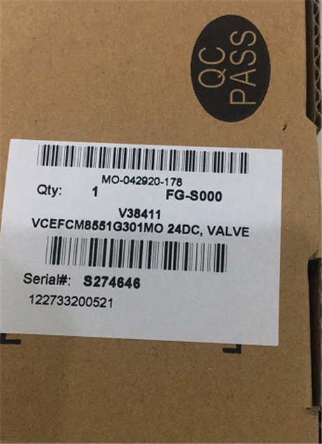 **款：ASCO两位五通阀用来控制基础元件