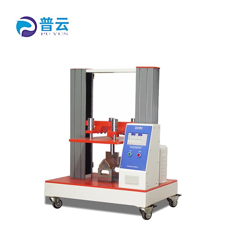 纸护角试验机 横向抗弯强度和纵向抗压强度 纸护角压缩测定仪