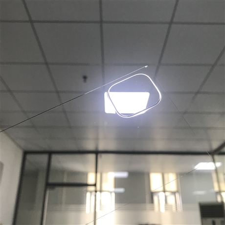 健鸿手机摄像头蚀刻加工 玻璃蚀刻片批发 支持定制