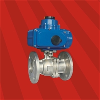 瓯北自控阀门 电动不锈钢球阀 调节阀 Q941F-16P DN50 304 软密封