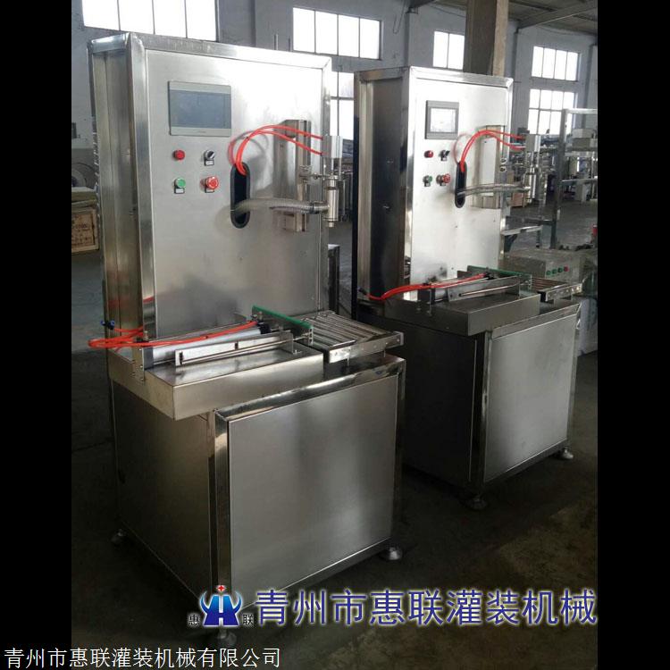 称重式食用油灌装机  食用油定量灌装机 全自动菜籽油灌装机