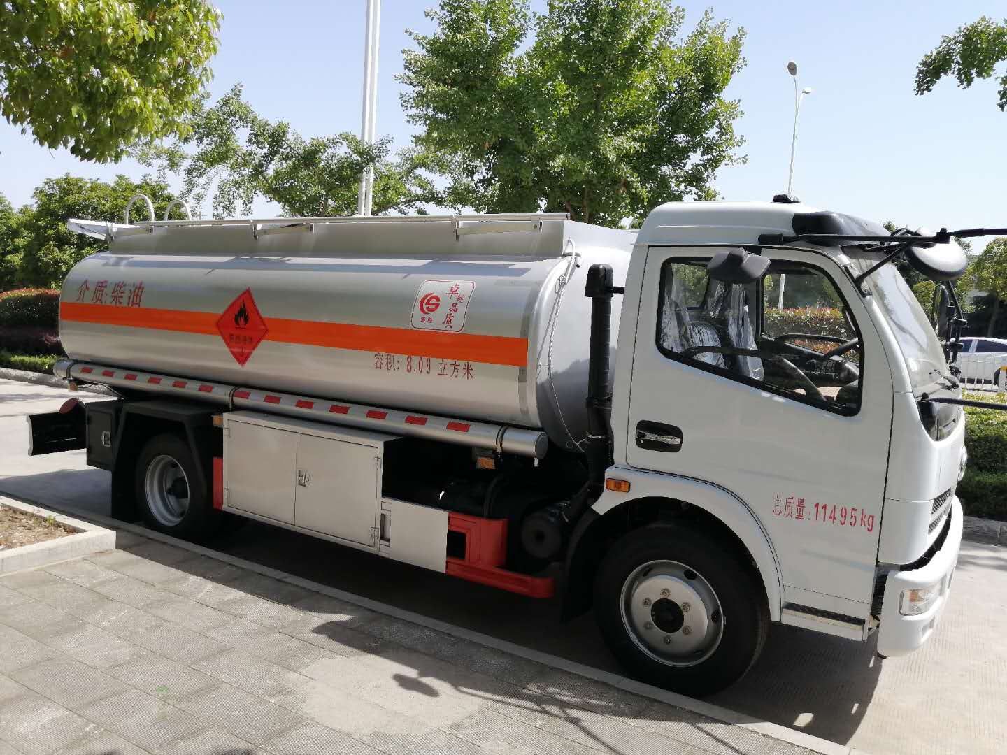 东风8吨油罐车 移动加油车 现车 二手特卖