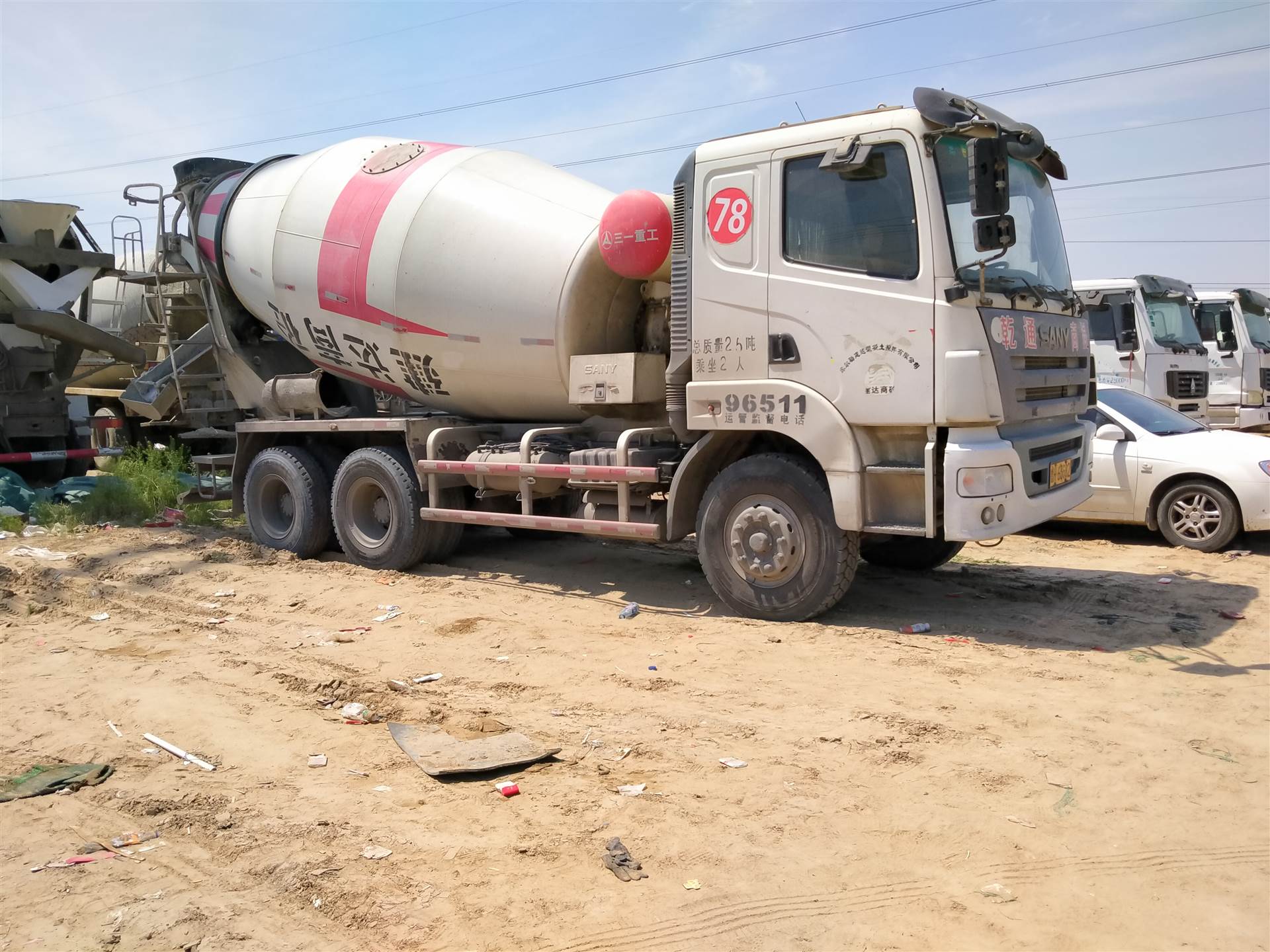 三一12方c6搅拌车 二手搅拌车 混凝土搅拌车 搅拌车交易市场