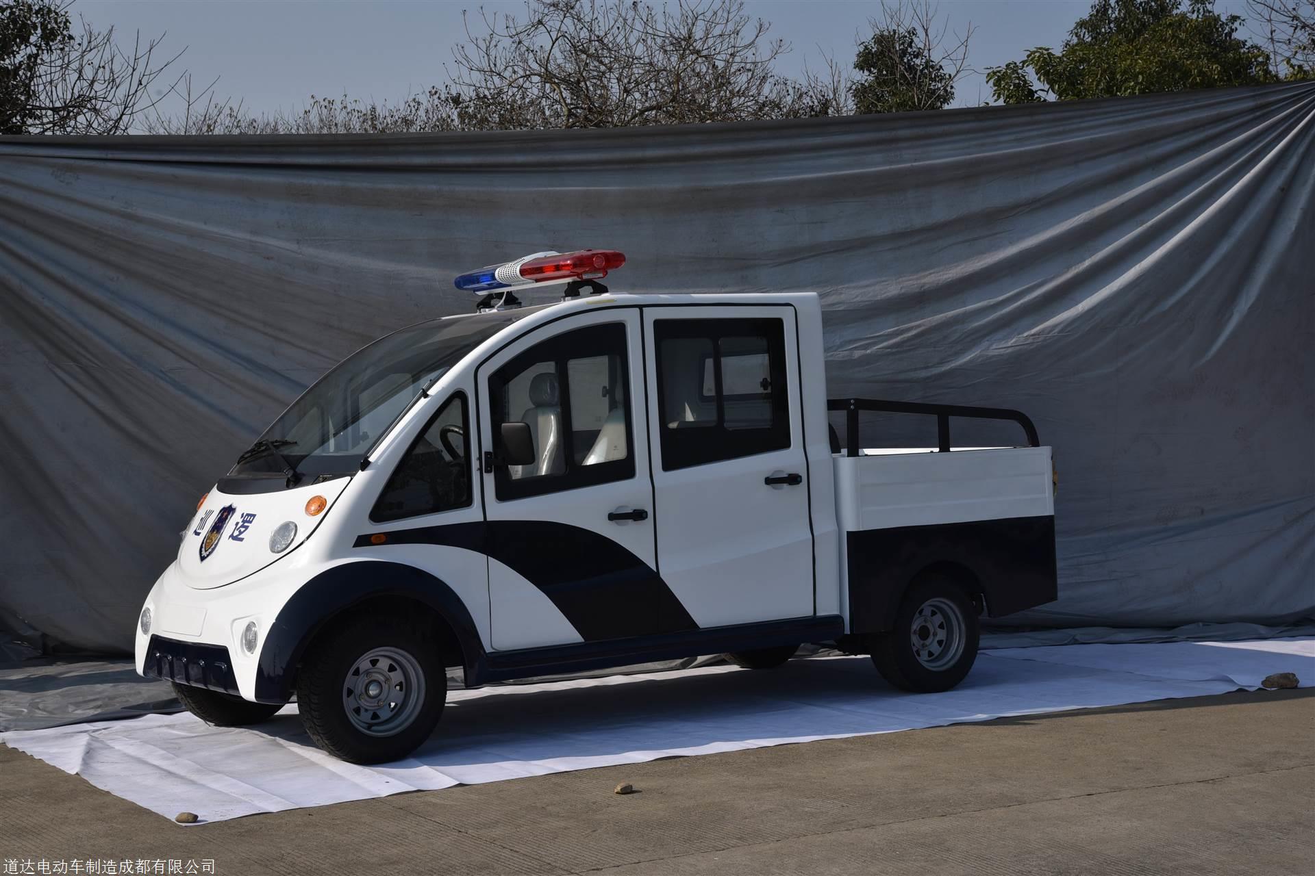 河南省郑州市城管街道巡查综合执法电动皮卡巡逻车