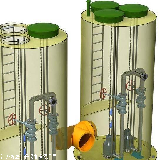 气体检测器在一体化泵站 一体化智能泵站装卸方法