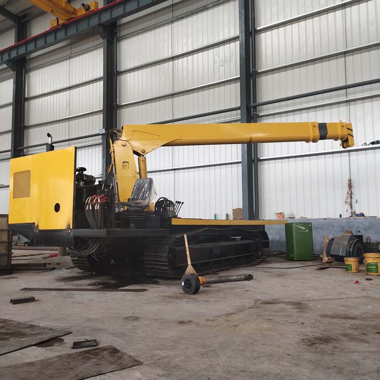 8吨钢制履带平板吊全液压履带随车吊吊钢筋吊树履带吊