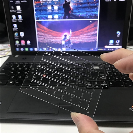 厂家生产精密玻璃蚀刻片 玻璃蚀刻 玻璃加工定制