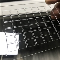 东莞健鸿Led盖板蚀刻加工 玻璃蚀刻工艺