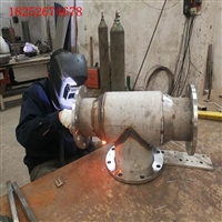喷熔机通风焊接法兰连接加工管道