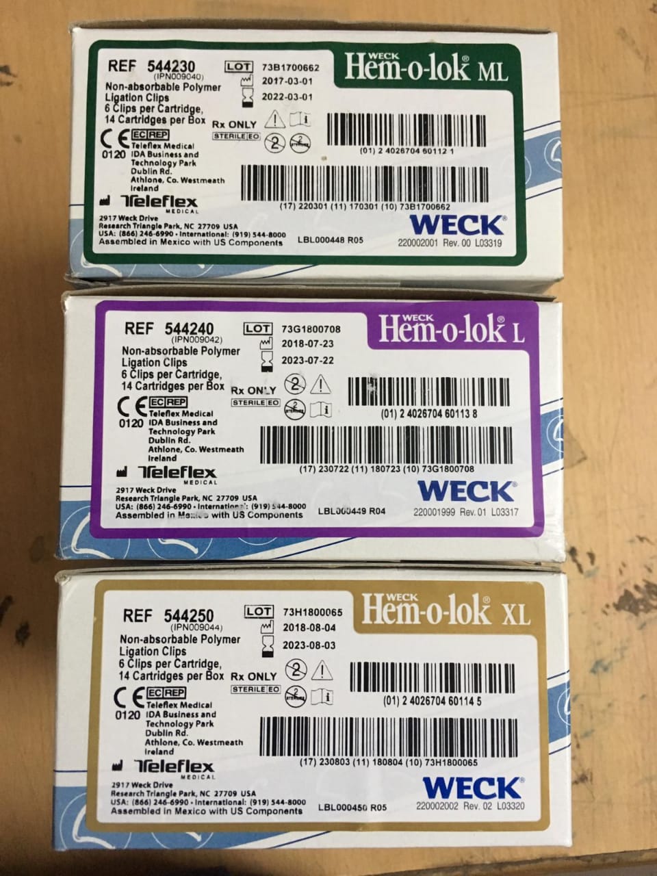 泰利福hemolok结扎夹