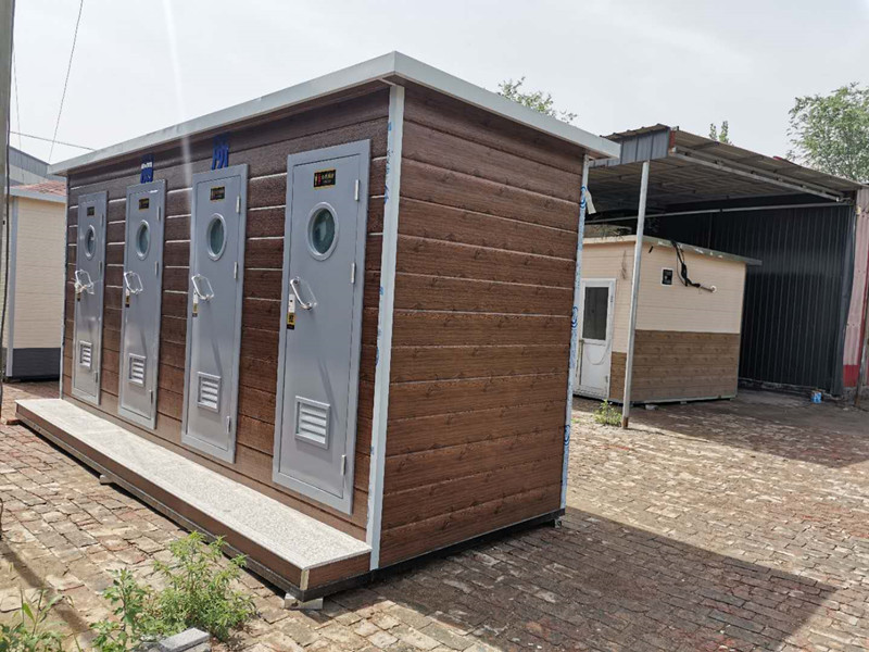 水冲式整体厕所成品移动厕所河北生产