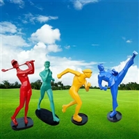 体育运动雕塑 运动人物雕塑