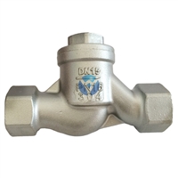 H11W-16P升降式止回阀，S型内螺纹单向阀