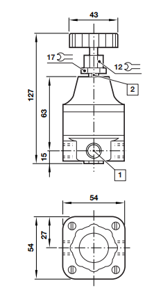 产品资料NORGREN诺冠调压阀R68G-BGK-RLN