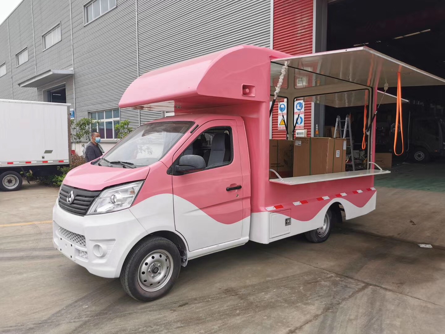 地攤移動售貨車價格流動售貨車在哪買冷飲車小吃餐車圖片